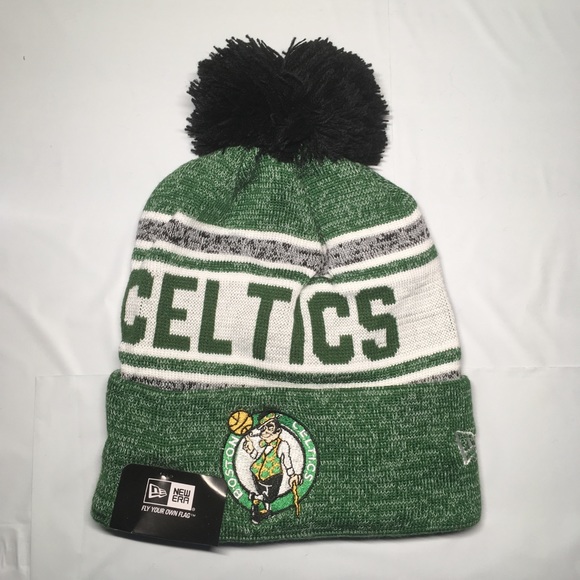 celtics knit hat